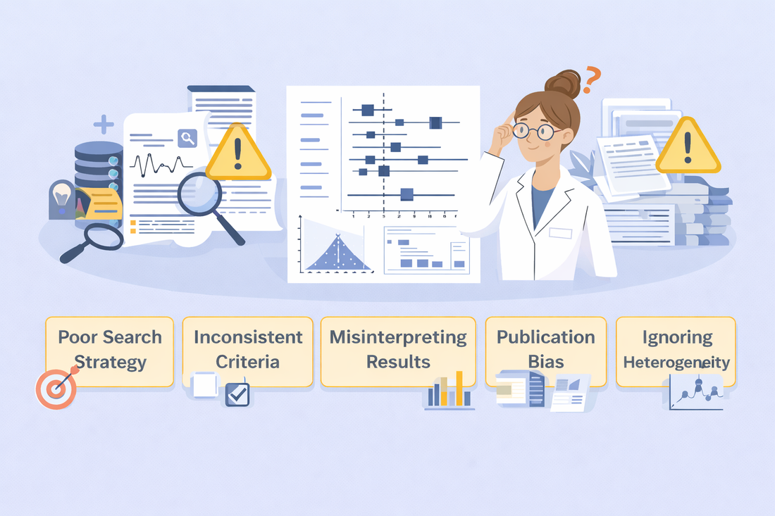 Common Mistakes in Systematic Reviews and Meta-Analysis (and How to Avoid Them)